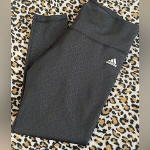 Adidas Women’s Black Workout Leggings, Size XL